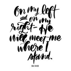 where I stand