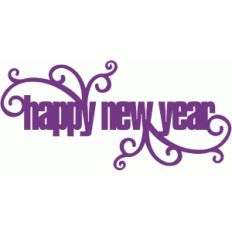 curlicue happy new year