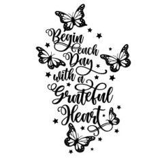 begin each day with a grateful heart