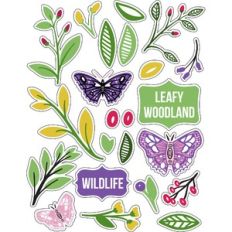 ml flora and fauna love stickers