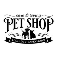 pet shop sign