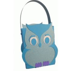 snow owl gift bag
