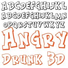 zp angry drunk 3d