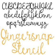 zp gingersnap stencil