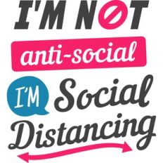 anti social social distancing