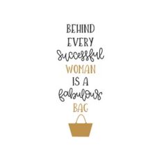 behind every successful woman