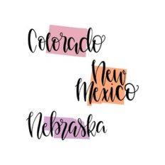 colorado - new mexico - nebraska
