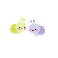 snails - fairy garden