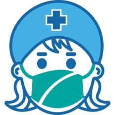 female nurse with mask