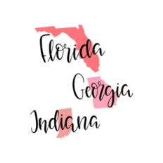 florida - georgia - indiana