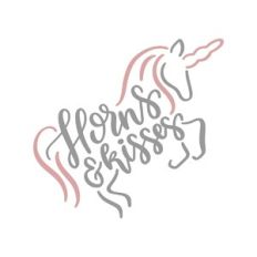 horns and kisses
