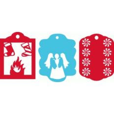 simple christmas tags 2