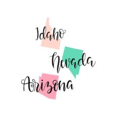 idaho - nevada - arizona