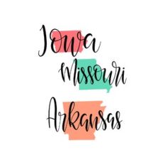 iowa - missouri - arkansas