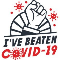 i've beaten covid-19