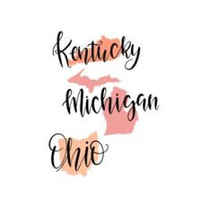 kentucky - michigan - ohio