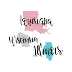 louisiana - wisconsin - illinois