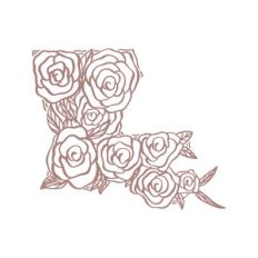 louisiana floral mandala