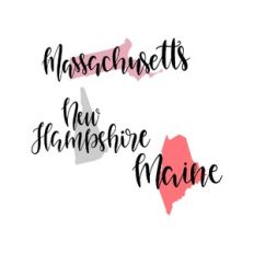massachusetts - new hampshire - maine