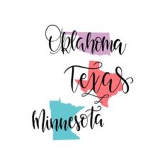 oklahoma - texas - minnesota