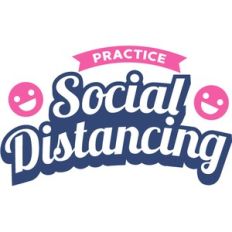 practice social distancing