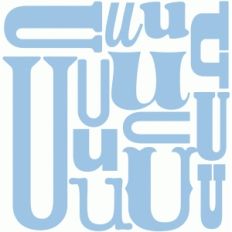 u - monogram collage