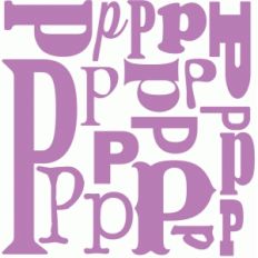 p - monogram collage