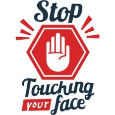 stop touching your face