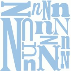 n - monogram collage