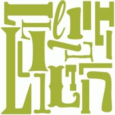 l - monogram collage