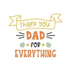 thank you dad for everything