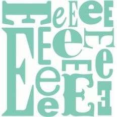 e - monogram collage