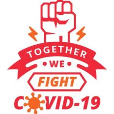 together we can fight covid
