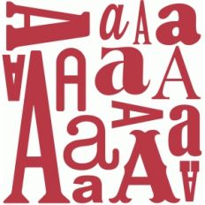 a - monogram collage