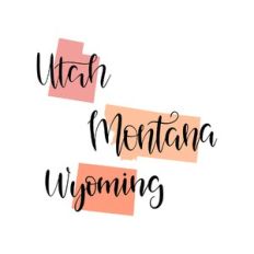 utah - montana - wyoming