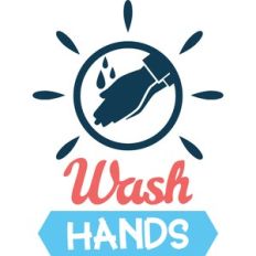 wash hands
