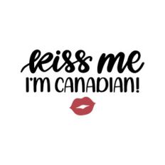 kiss me i'm canadian