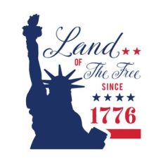 land of free 1776