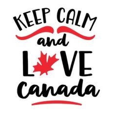 keep calm love canada
