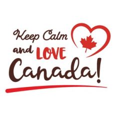keep calm love canada