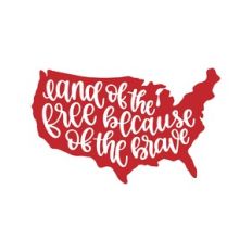 land of the free because of the brave