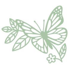 green butterfly