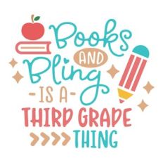 3rd grade books and bling