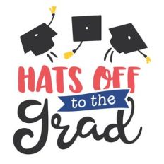 hats off to the grad