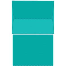 scalloped card/envelope set