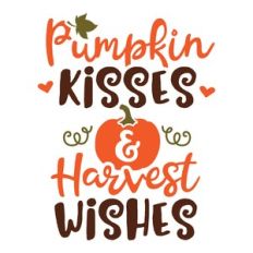 pumpkin kisses harvest wishes