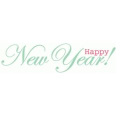happy new year phrase / title