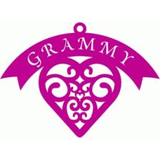 grammy valentine heart