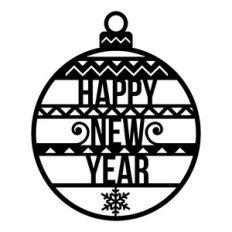 happy new year decoration