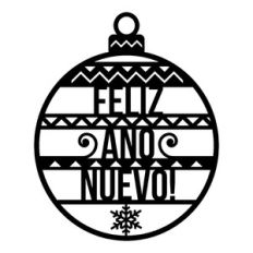 happy new year decoration